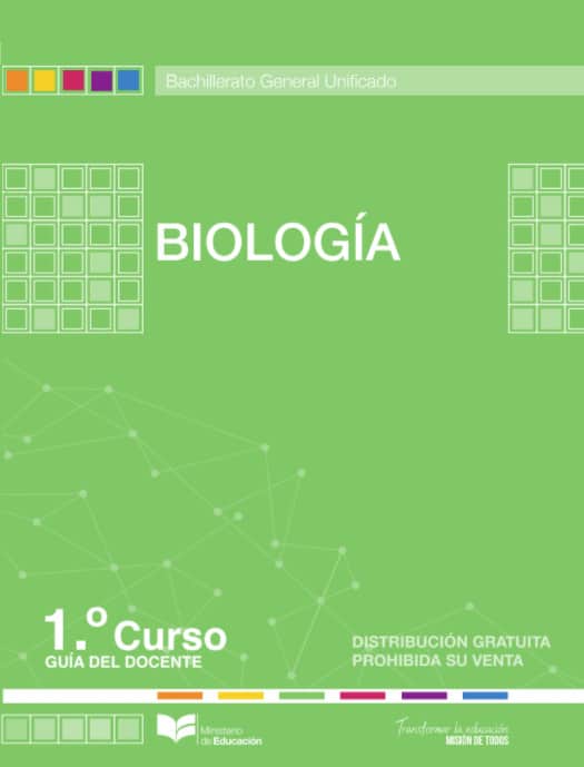 Libro de biología primer grado de bachillerato contestado de BGU