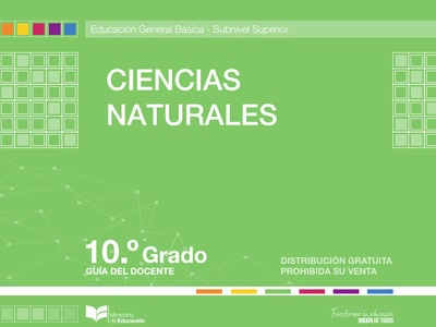 Libro de ciencias naturales décimo grado contestado de EGB