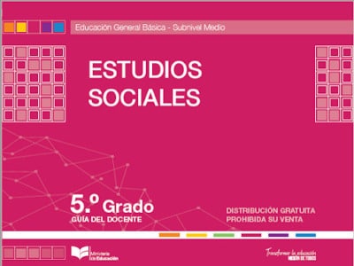 Libro de estudios sociales quinto grado contestado de EGB