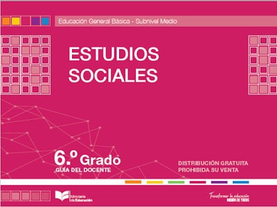 Libro de estudios sociales sexto grado contestado de EGB