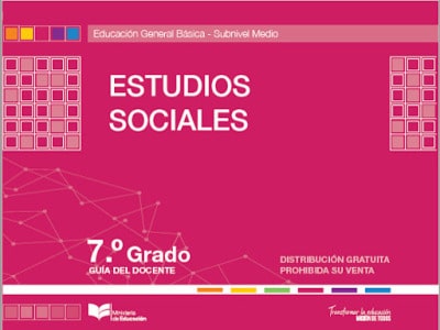 Libro de estudios sociales séptimo grado contestado de EGB
