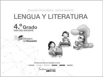 Libro de lengua y literatura cuarto grado contestado de EGB