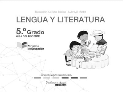 Libro de lengua y literatura quinto grado contestado de EGB
