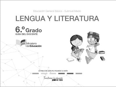 Libro de lengua y literatura sexto grado contestado de EGB