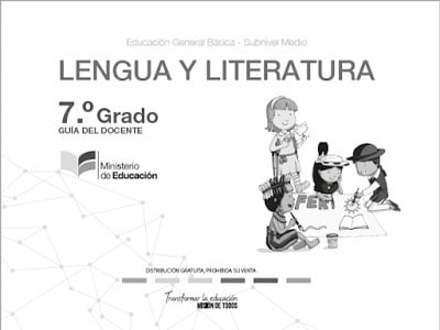 Libro de lengua y literatura séptimo grado contestado de EGB