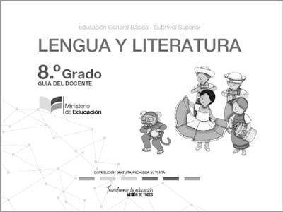 Libro de lengua y literatura octavo grado contestado de EGB