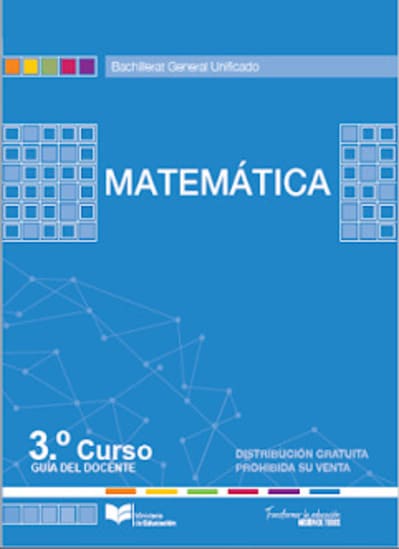 Libro de matemáticas tercer grado de bachillerato contestado de BGU