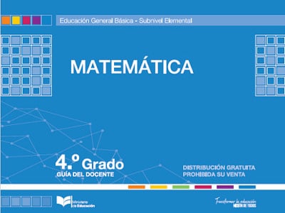 Libro de matemáticas cuarto grado contestado de EGB