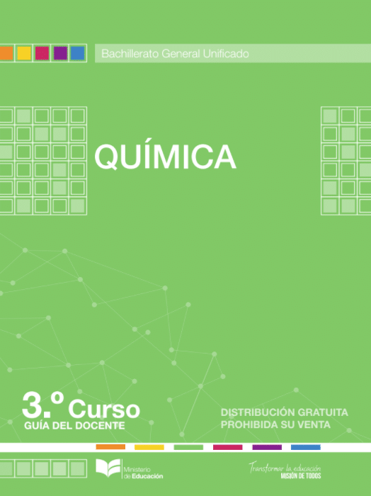 Libro de química tercer grado de bachillerato contestado de BGU