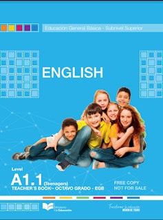 Libro de inglés octavo grado contestado de EGB