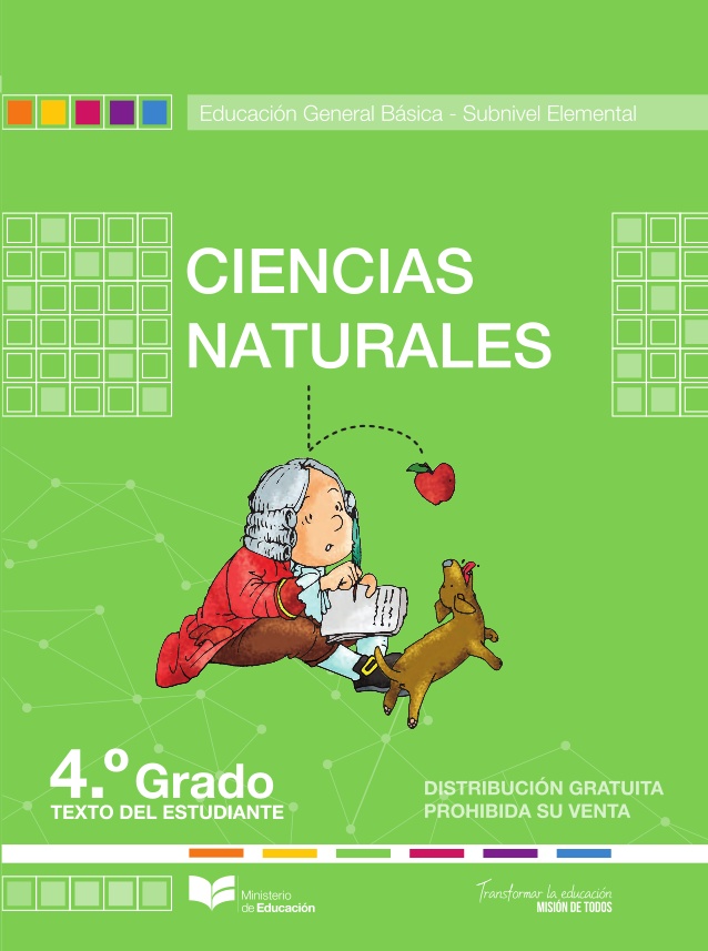 Libro de ciencias naturales cuarto grado de EGB