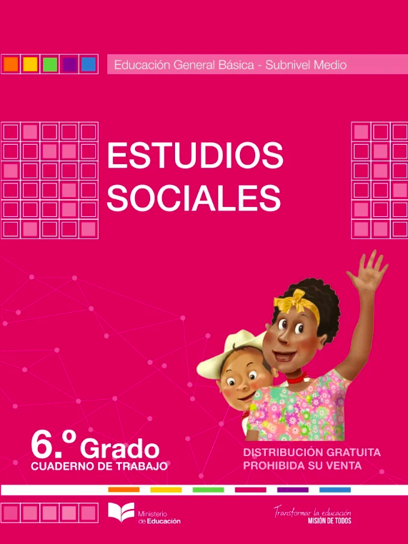Cuaderno de trabajo de estudios sociales sexto grado