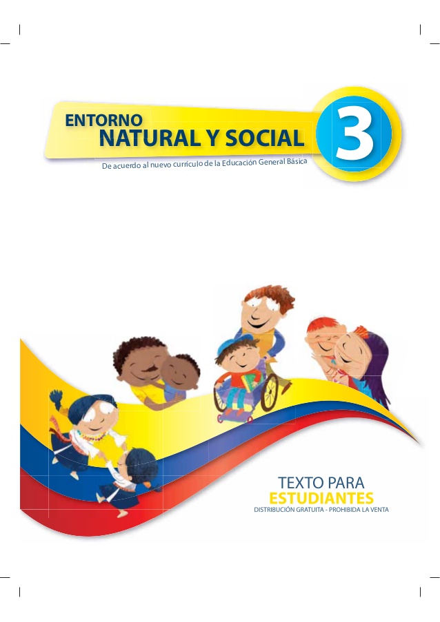Libro de entorno natural y social tercer grado  de EGB