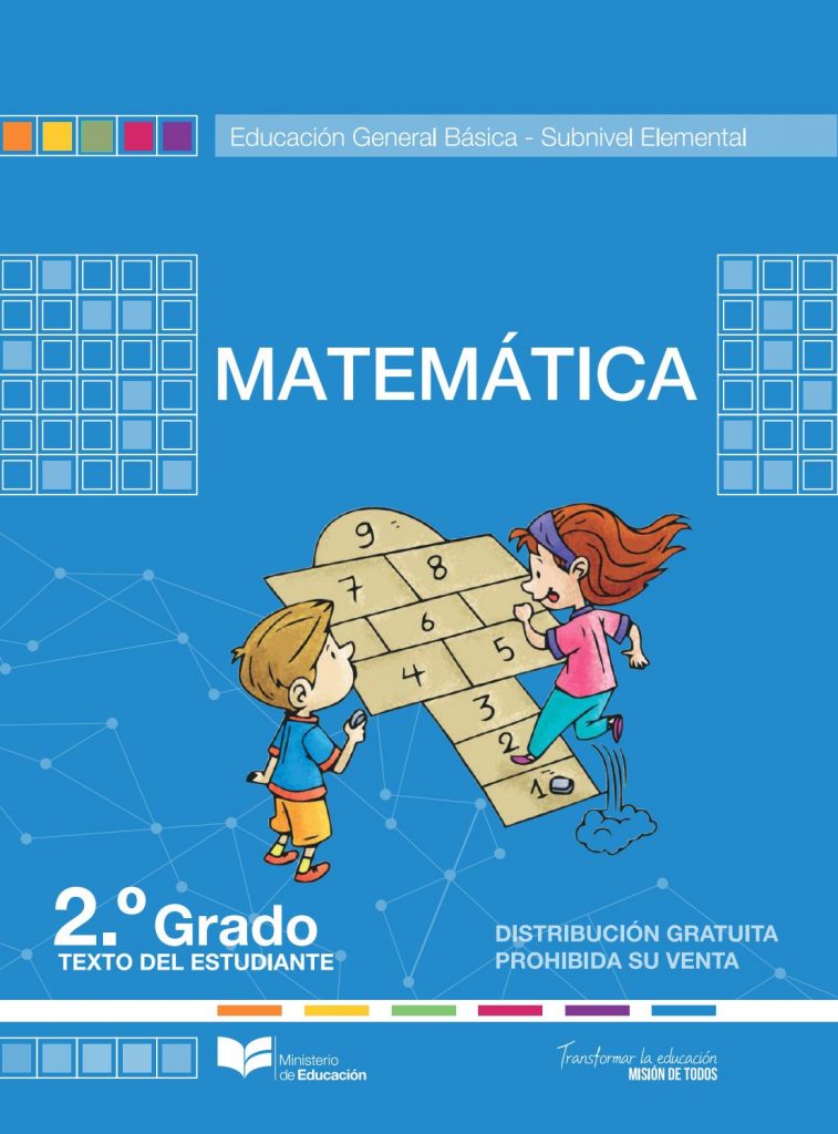 Libro de matemáticas segundo grado de EGB